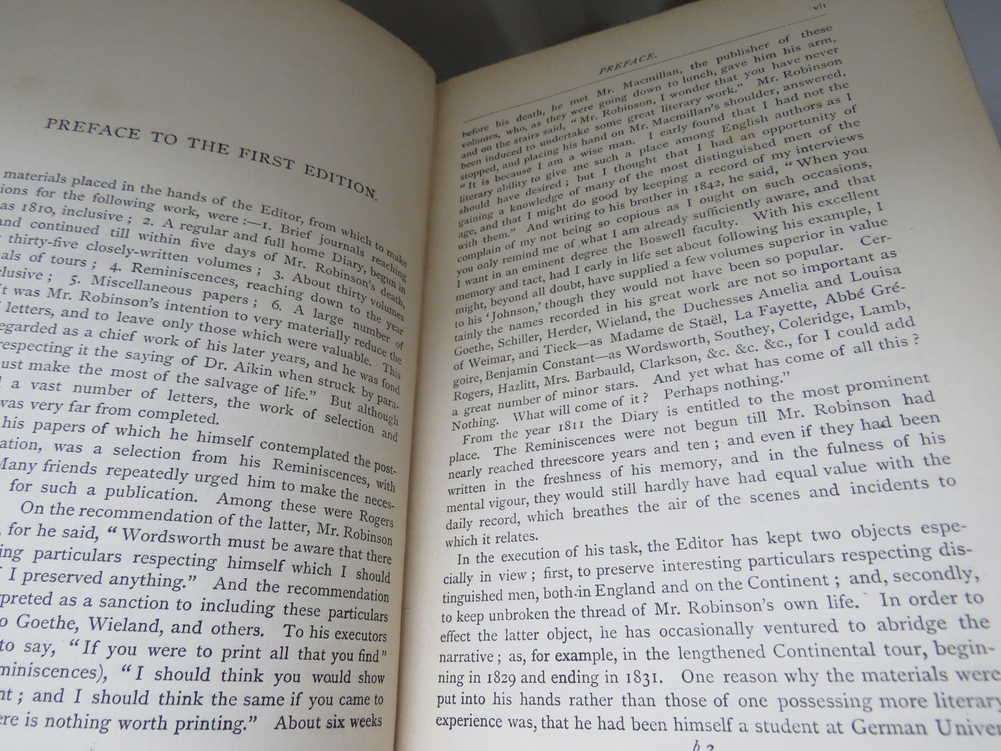 Diary, Reminiscences, and Correspondence of Henry Crabb Robinson By Thomas Sadler 1872