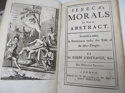 Seneca's Morals by way of Abstract.&nbsp; To which is added a discourse under the title of an after- book image 6