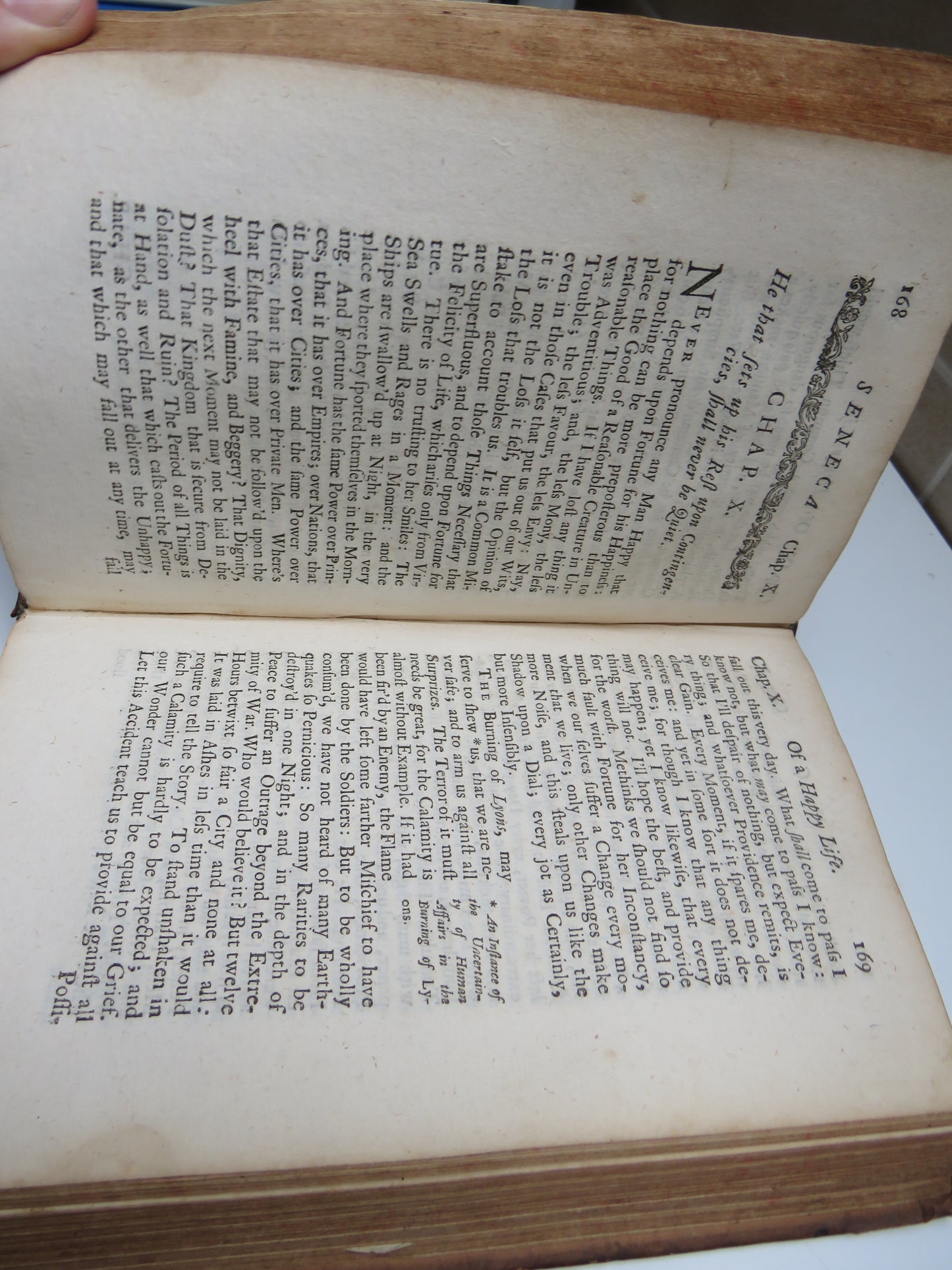 Seneca's Morals by way of Abstract.&nbsp; To which is added a discourse under the title of an after-thought, by Sir Roger L'Estrange, Knt. The twelfth edition, 1722