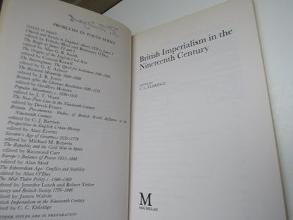 British Imperialism in the Nineteenth Century Edited by C.C.Eldridge 1984 book image 4