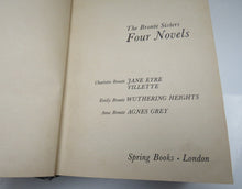 Load image into Gallery viewer, The Bronte Sisters Four Novels, Jane Eyre, Villette, Wuthering Heights, Agnes Grey - 1968
