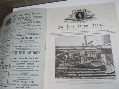 The Navy League Journal The Official Organ of The Navy League November 1898 book image 3
