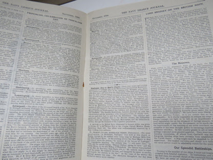 The Navy League Journal The Official Organ of The Navy League November 1898 book image 4