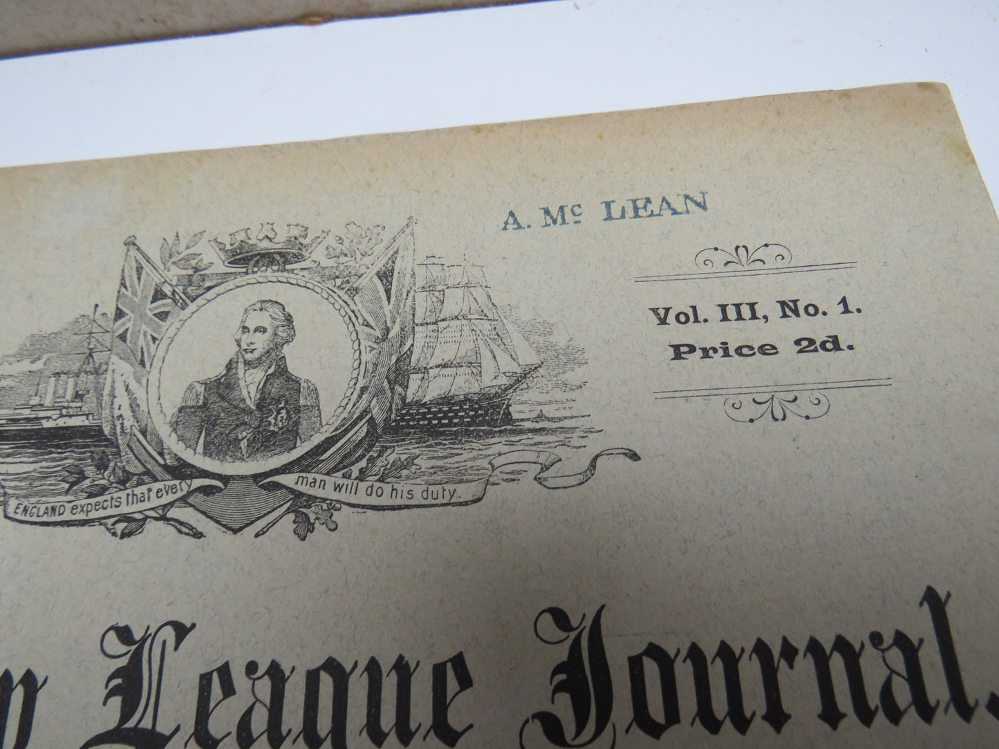 The Navy League Journal The Official Organ of The Navy League January 1898