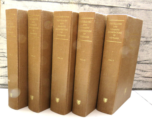 The Castellated and Domestic Architecture of Scotland From The Twelfth To The Eighteenth Century By David MacGibbon and Thomas Ross 1977