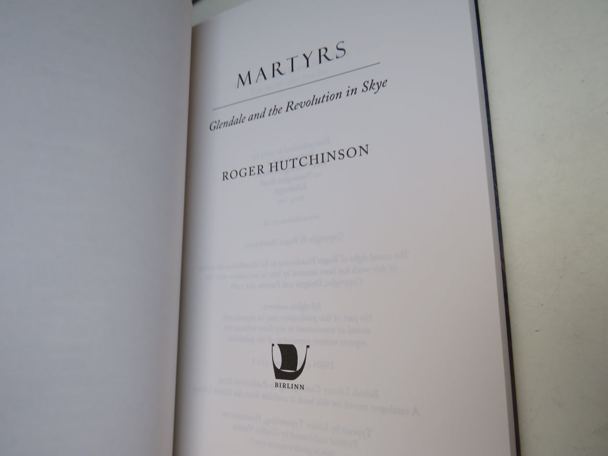 Martyrs Glendale and the Revolution In Skye By Roger Hutchinson 2015
