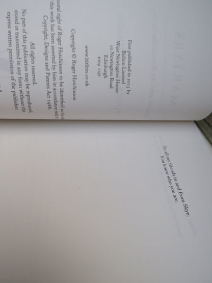 Martyrs Glendale and the Revolution In Skye By Roger Hutchinson 2015