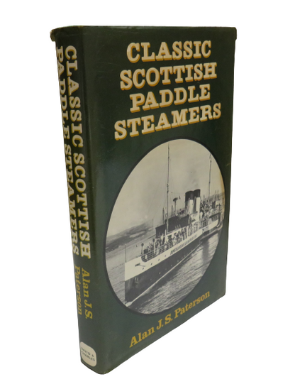 Classic Scottish Paddle Steamers By Alan J.S. Paterson 1982 book front cover