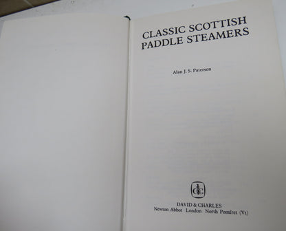 Classic Scottish Paddle Steamers By Alan J.S. Paterson 1982 book image 4