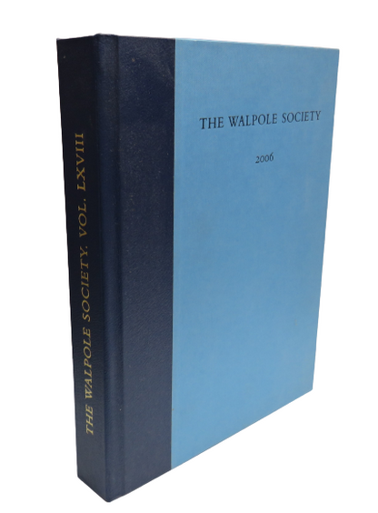 The Sixty-Eighth Volume of the Walpole Society 2006 Letters of Uvedale Price By Charles Watkins and  book front cover