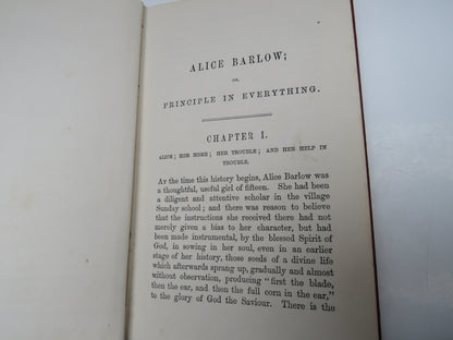 Alice Barlow; or Principle in Everything; A Country Village Story, Rare Book book image 4