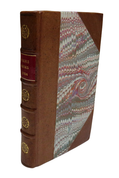 Rare Book, Peers Arms, The Arms of the Peers, Peeresses and Bishops of England, 1784 book front cover