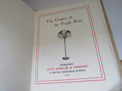 The Garden of the Purple Rose 1910 book image 3
