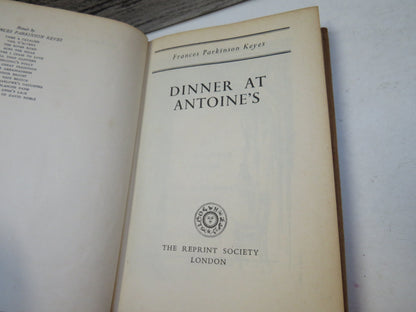 Dinner At Antoine's By Frances Parkinson Keyes 1951