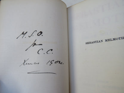 Sebastian Melmoth By Oscar Wilde 1904