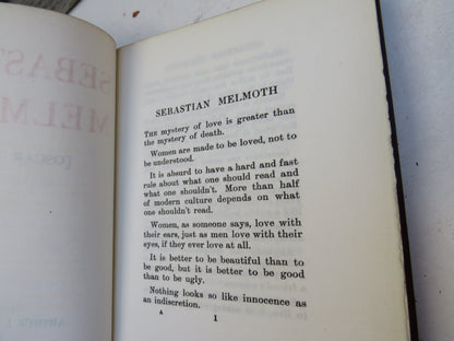 Sebastian Melmoth By Oscar Wilde 1904