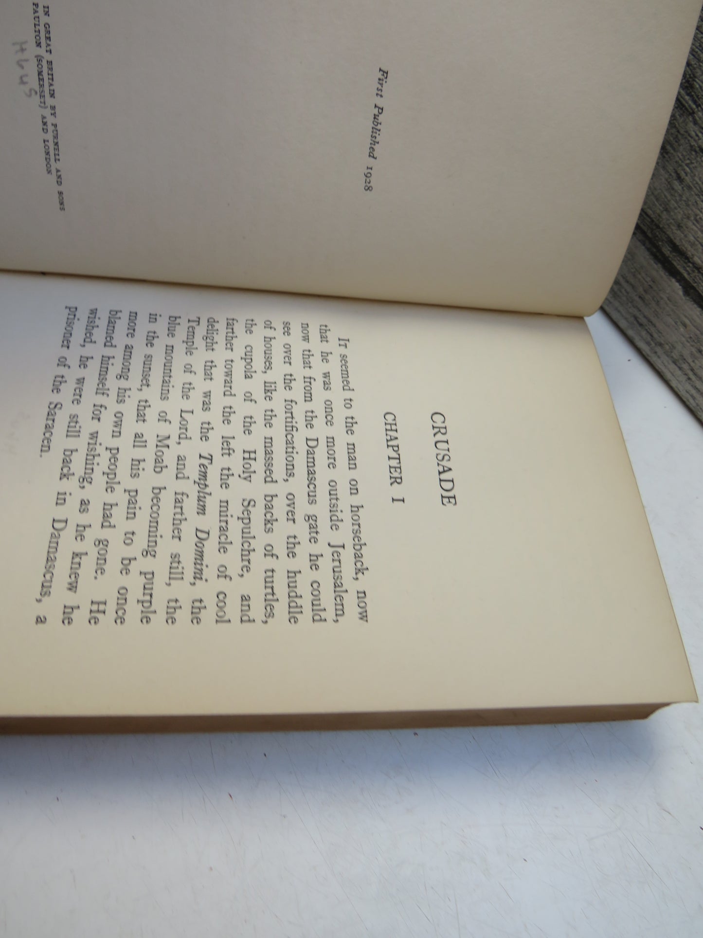 Crusade By Donn Byrne 1928 1st Edition