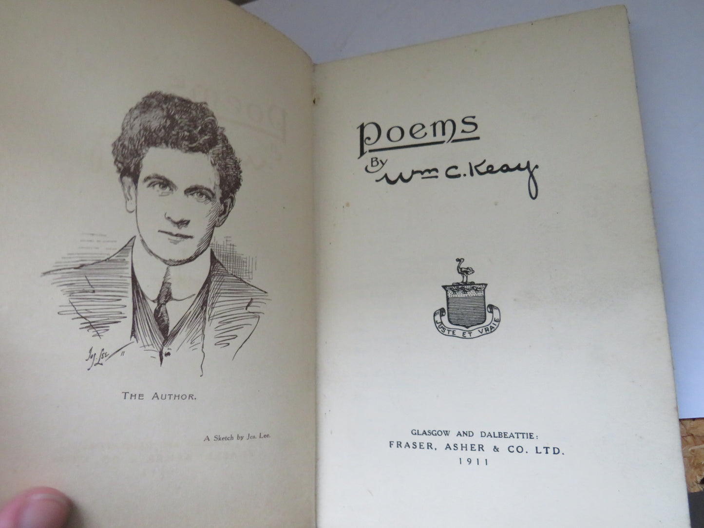 Poems By William C.Keay 1911