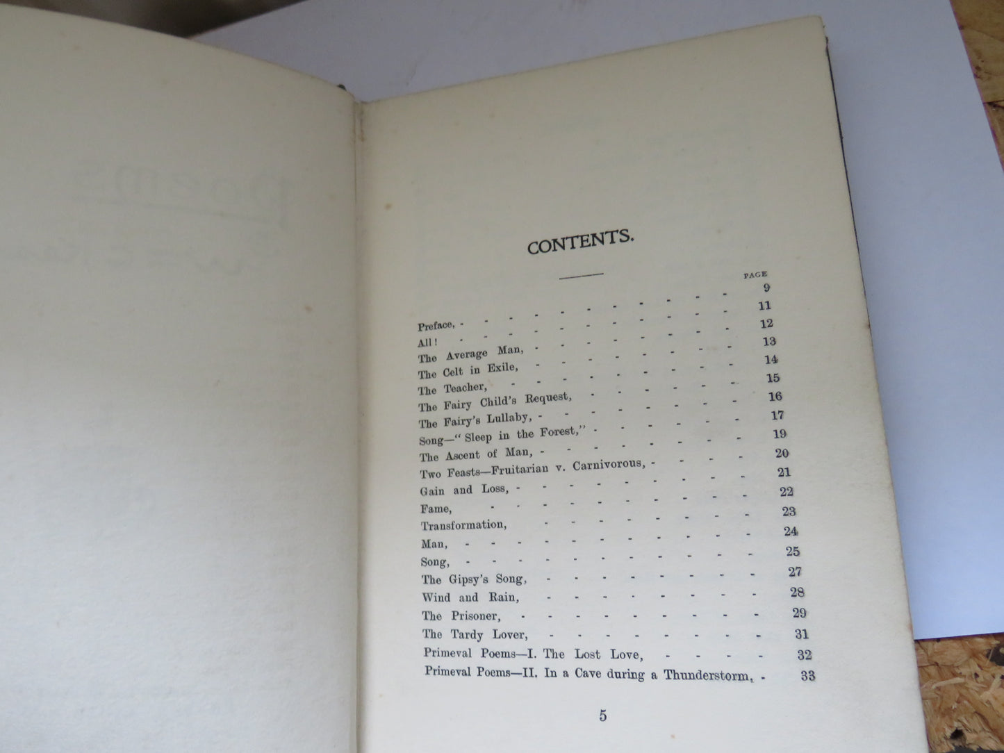Poems By William C.Keay 1911