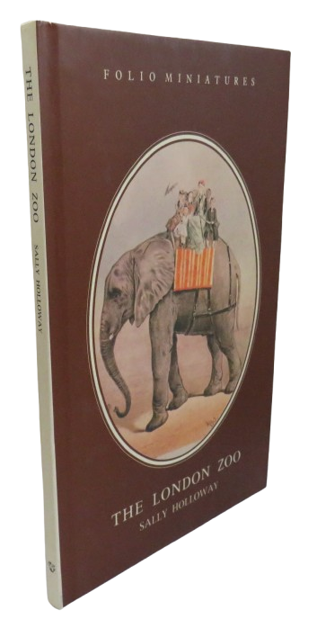 The London Zoo By Sally Holloway 1976 book front cover