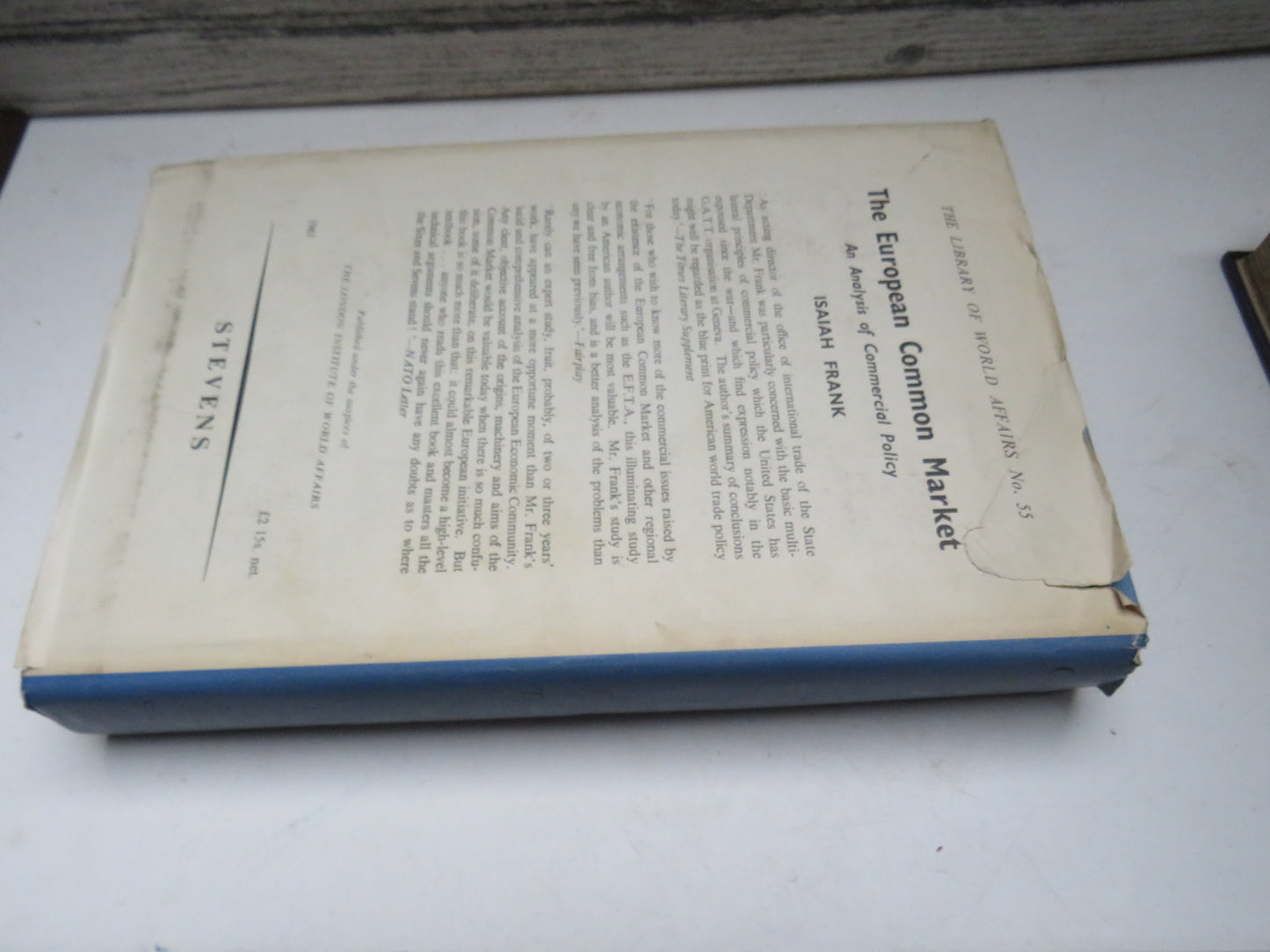 Common Market Law Texts and Commentaries By Alan Campbell and Dennis Thompson 1962