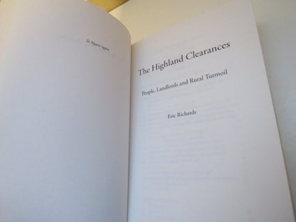 The Highland Clearances by Eric Richards, 2008 book image 3