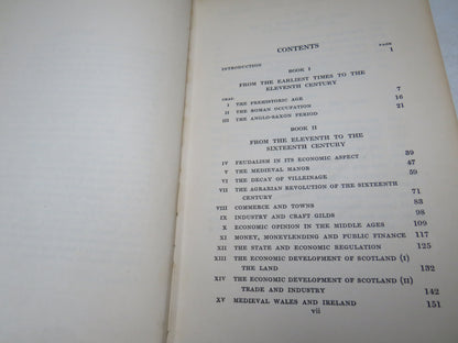 An Economic History of The British Isles By Arthur Birnie 1935 1st Edition