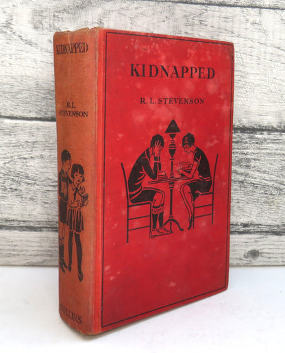Kidnapped By Robert Louis Stevenson With A Coloured Frontispiece