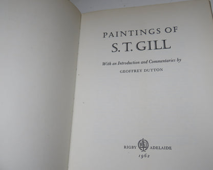 Paintings of S.T. Gill With an Introduction and Commentaries by Geoffrey Dutton 1962 book image 4