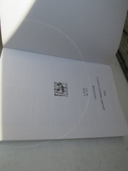 The Castle Studies Group Bulletin No.18 2004-5 book image 3