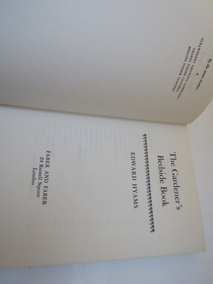 The Gardener's Bedside Book by Edward Hyams, 1968 book image 3