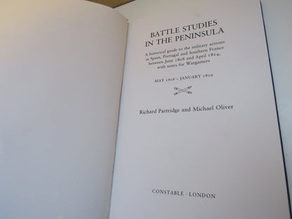 Battle Studies in the Peninsula, May 1808-January 1809, by Richard Partridge and Michael Oliver, 199 book image 3