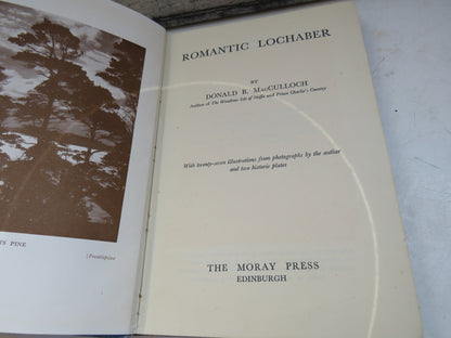 Romantic Lochaber By Donald B. MacCulloch 1948 book image 4