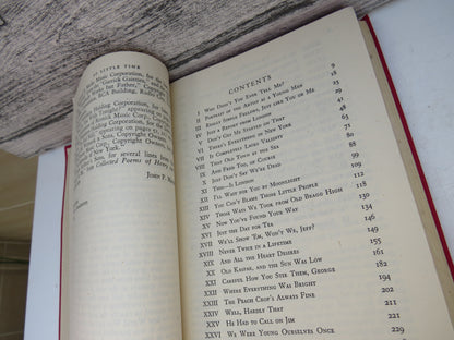 So Little Time By John P. Marquand 1944