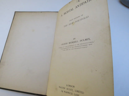 A Mortal Antipathy, First Opening of the New Portfolio by Oliver Wendell Holmes book image 4