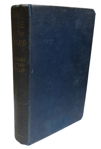 The Edge of The Sword By Captain Farrar-Hockley D.S.O. M.C The Gloucestershire Regiment 1954 1st Edi book front cover