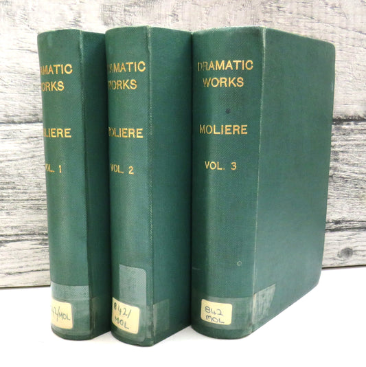 The Dramatic Works of Moliere Translated Into English Prose By Charles Heron Wall 1883