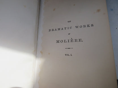 The Dramatic Works of Moliere Translated Into English Prose By Charles Heron Wall 1883 book image 4