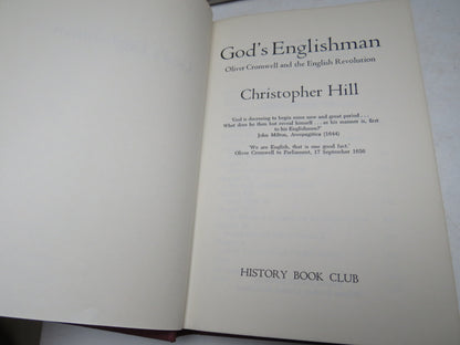God's Englishman Oliver Cromwell and The English Revolution By Christopher Hill 1970
