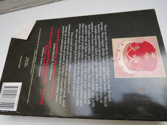 The Dukes The Origins, Ennoblement and History of 26 Families By Brian Masters 1988 book image 2