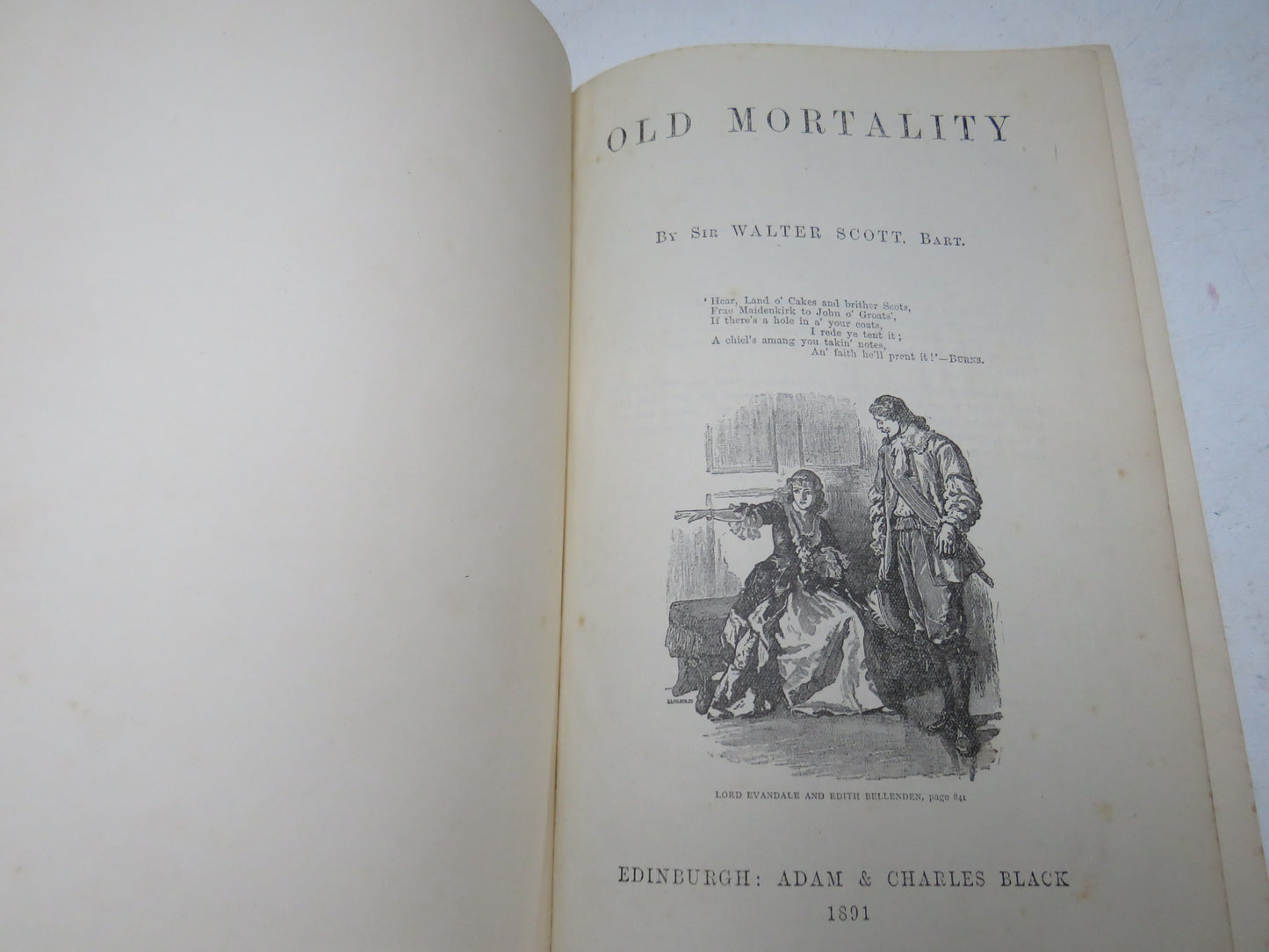 Old Mortality By Sir Walter Scott 1891