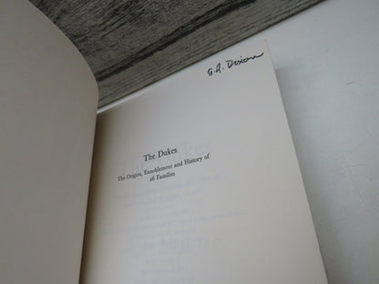 The Dukes The Origins, Ennoblement and History of 26 Families By Brian Masters 1988