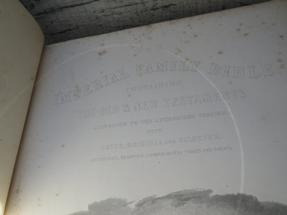The Imperial Family Bible Containing The Old & New Testaments 2 Volumes book image 15