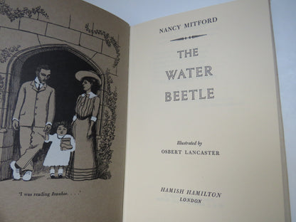 The Water Beetle By Nancy Mitford 1962 1st Edition Vintage Book book image 3