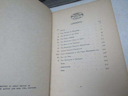 New Light On The Most Ancient East The Oriental Prelude To European Prehistory By V. Gordon Childe 1934