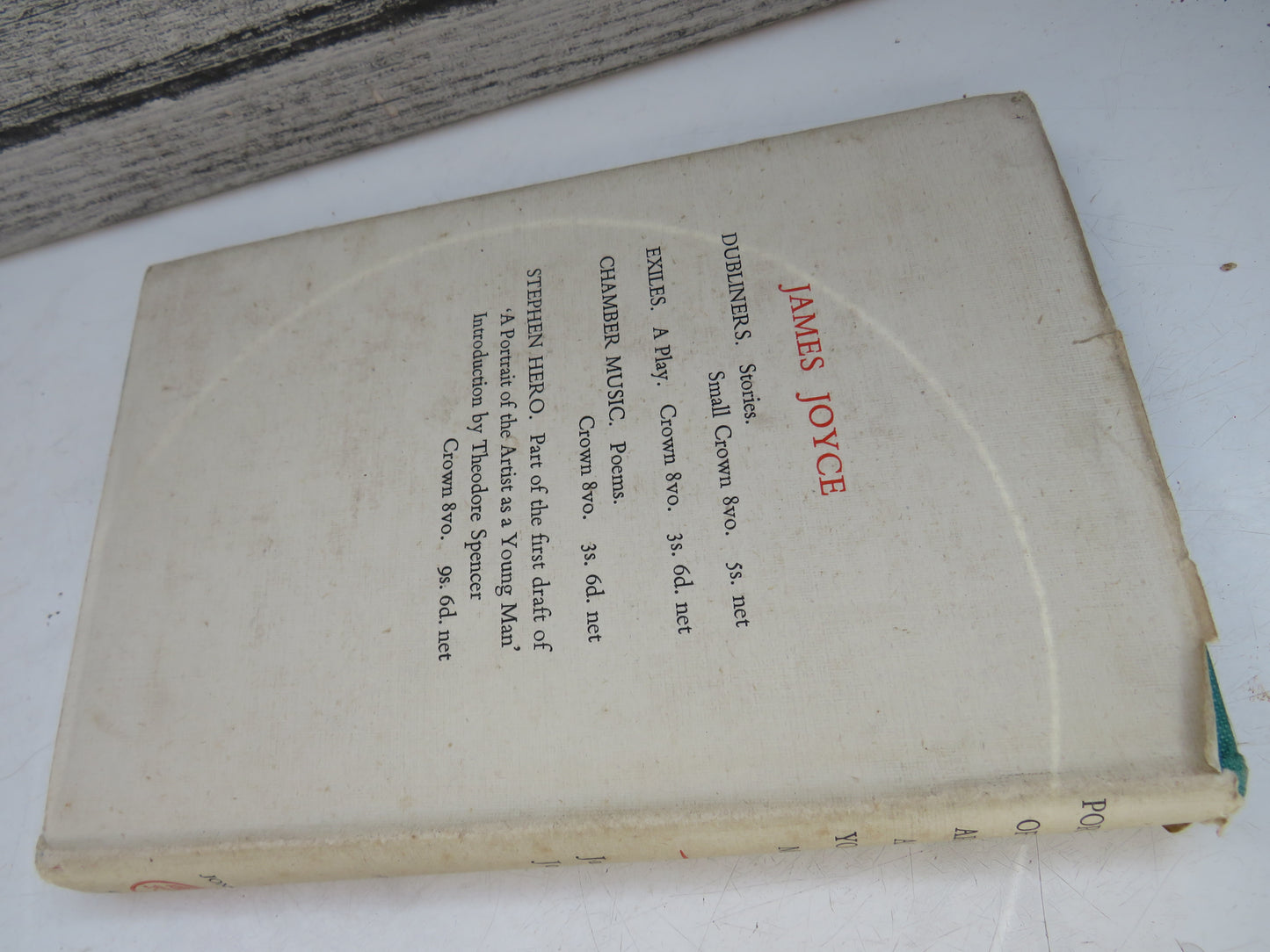 A Portrait of the Artist As A Young Man By James Joyce 1945