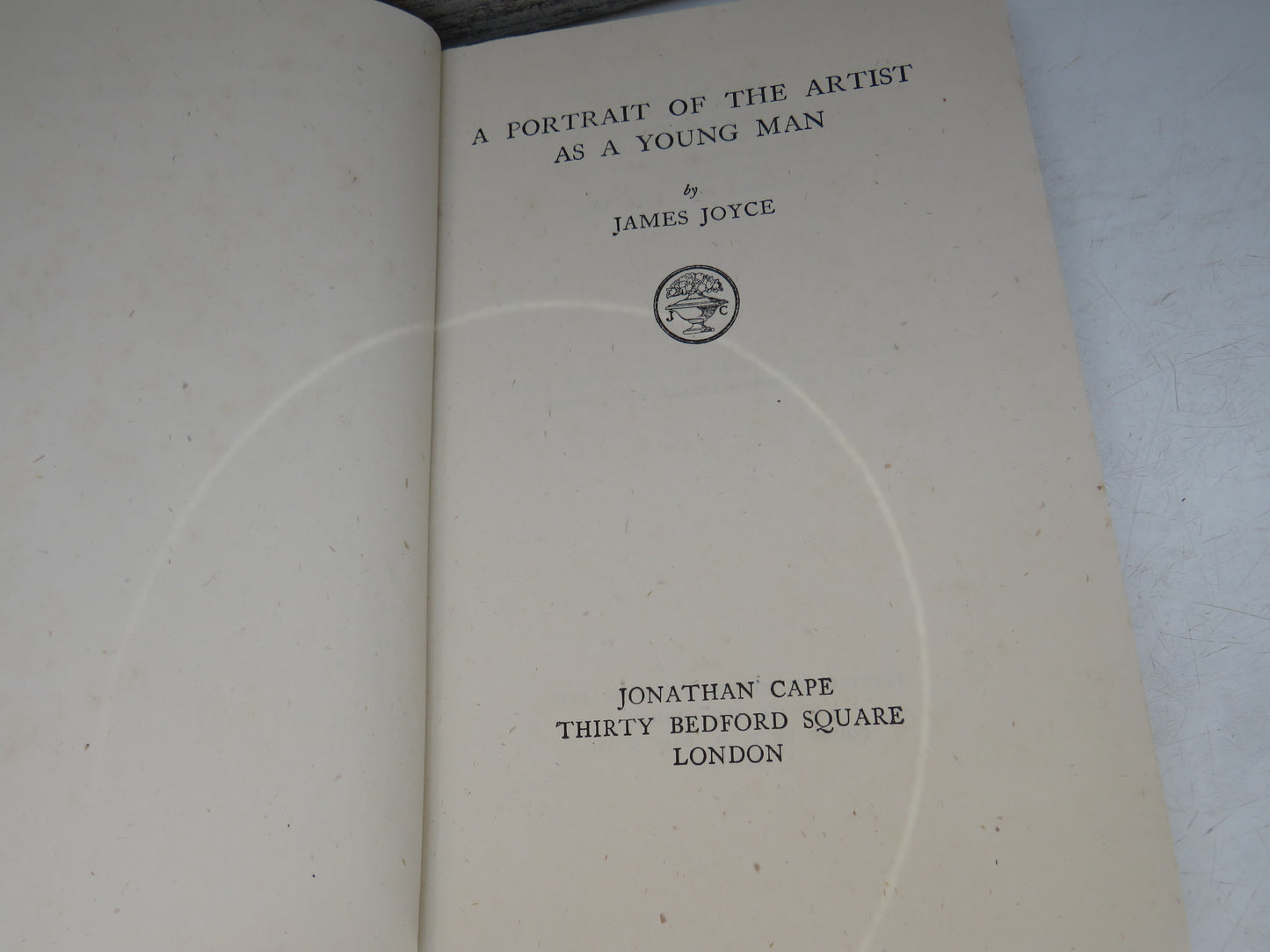 A Portrait of the Artist As A Young Man By James Joyce 1945