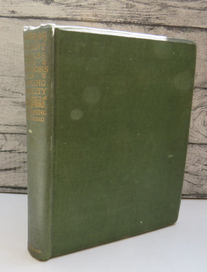 Ancient Castles and Mansions of Stirling Nobility Described & Illustrated By J.S. Fleming 1902 book front cover