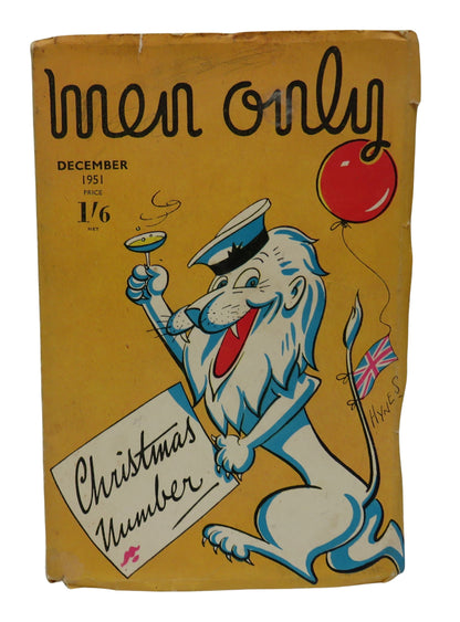 Men Only A Man's Magazine December 1951 Vol 48 No.192 book front cover