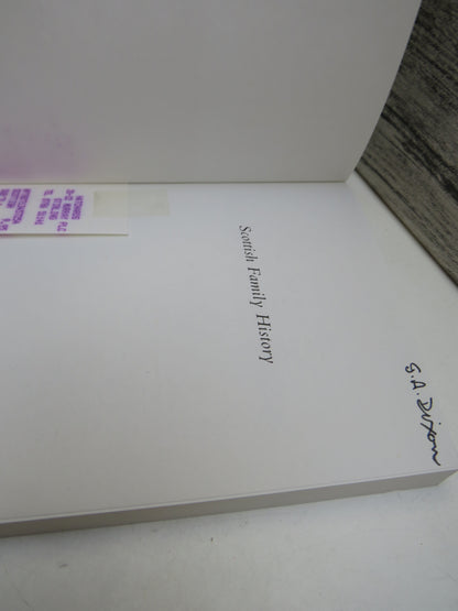 Scottish Family History By David Moody 1988